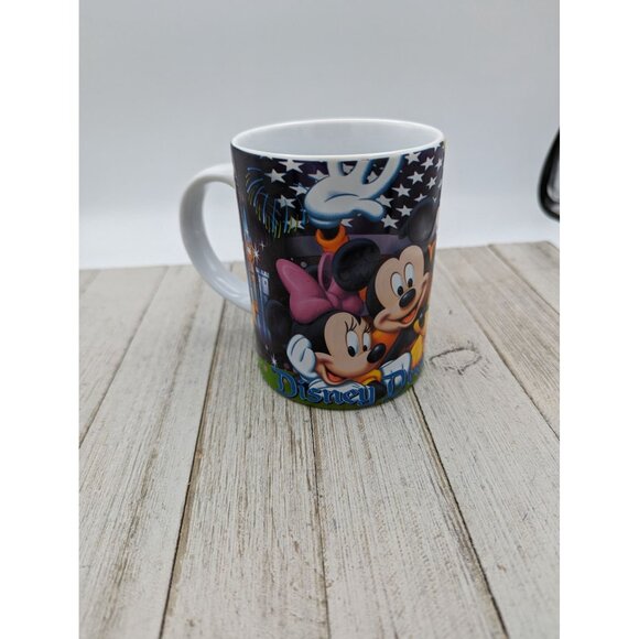Disney Dreams Florida Mug Jerry Leigh Disneyworld Mickey Minnie Goofy Donald - Picture 1 of 6